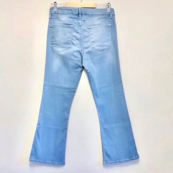 Frame Denim Le Crop Mini Boot Jeans in Davenport Size 30 - Picture 10 of 12